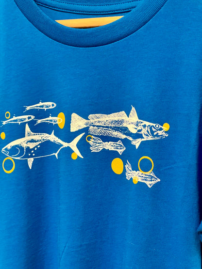 T-shirt manches courtes enfant - FRITURE DU JOUR BONJOUR