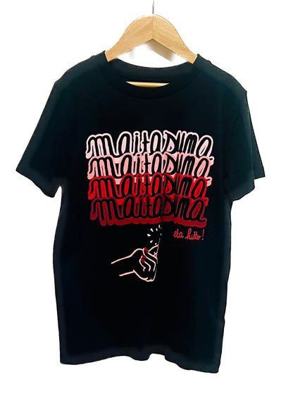 T-shirt manches courtes enfant - MAITASUNA ETA KITTO !