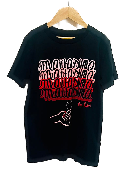 T-shirt manches courtes enfant - MAITASUNA ETA KITTO !