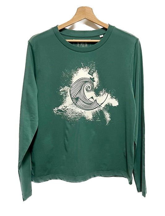 T-shirt manches longues femme - PIRATE DE PAPIER