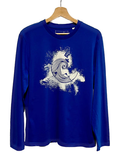 T-shirt manches longues homme/unisexe - PIRATE DE PAPIER