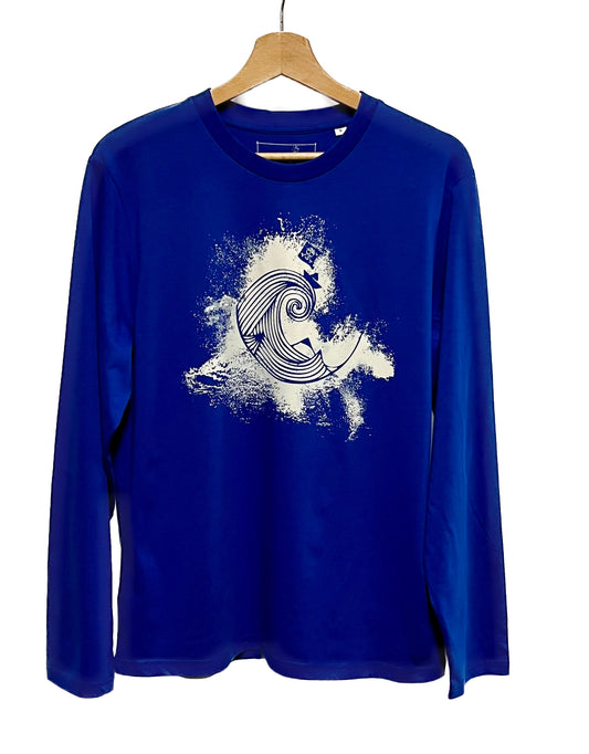 T-shirt manches longues homme/unisexe - PIRATE DE PAPIER