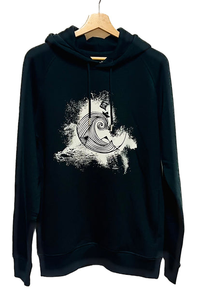 Sweat à capuche unisexe - PIRATE DE PAPIER