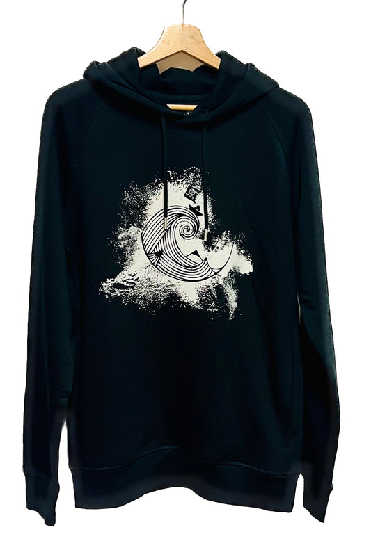 Sweat à capuche unisexe - PIRATE DE PAPIER
