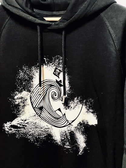 Sweat à capuche unisexe - PIRATE DE PAPIER