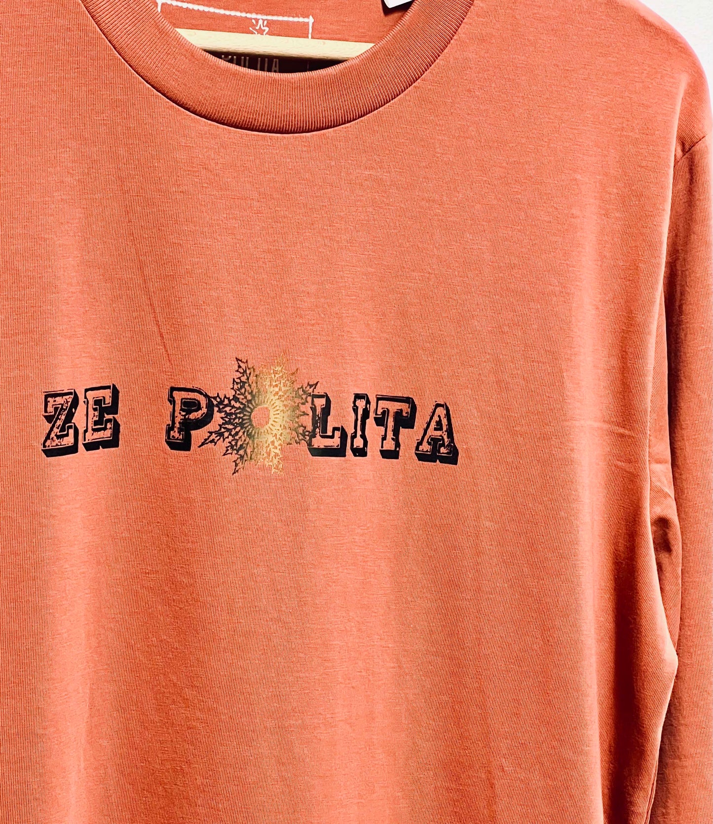 T-shirt manches longues homme/unisexe - ZE POLITA GRIGRI