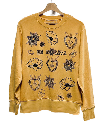 Sweat col rond UNISEXE - GRIGRI KUTUN ZE POLITA