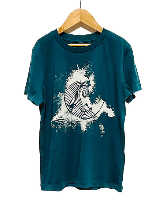 T-shirt manches courtes enfant - PIRATE DE PAPIER