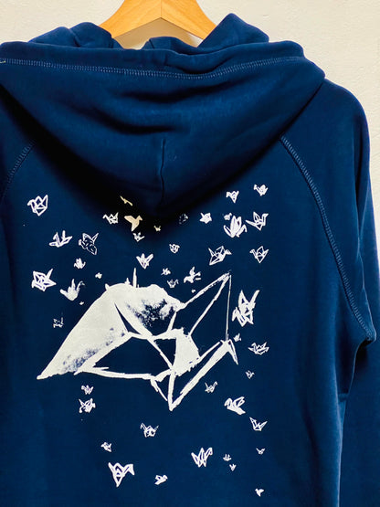 Sweat à capuche unisexe - 1000 GRUES SUR LA RHUNE