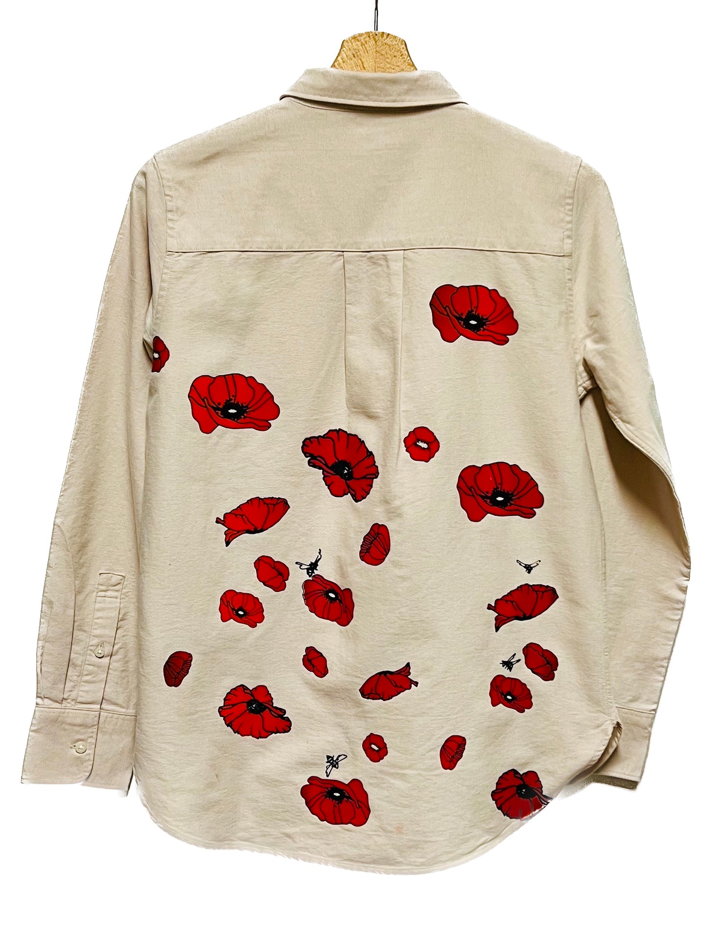 Chemise en coton bio femme - COQUELICOTS/ZEPOLITA