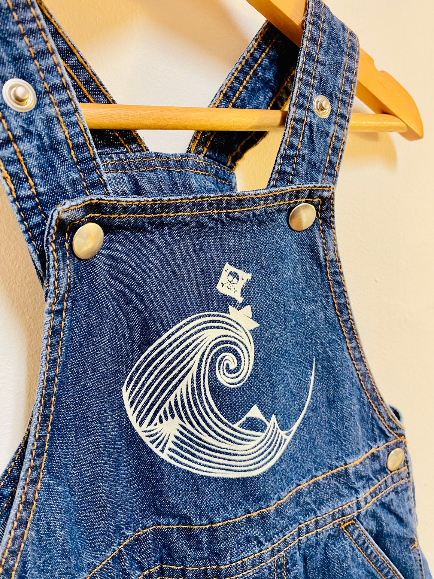 PAPER PIRATE denim overalls 