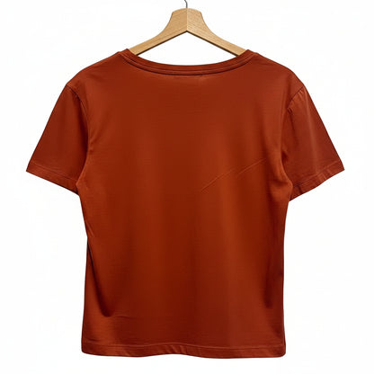 T-shirt femme col rond fluide - MILESKER