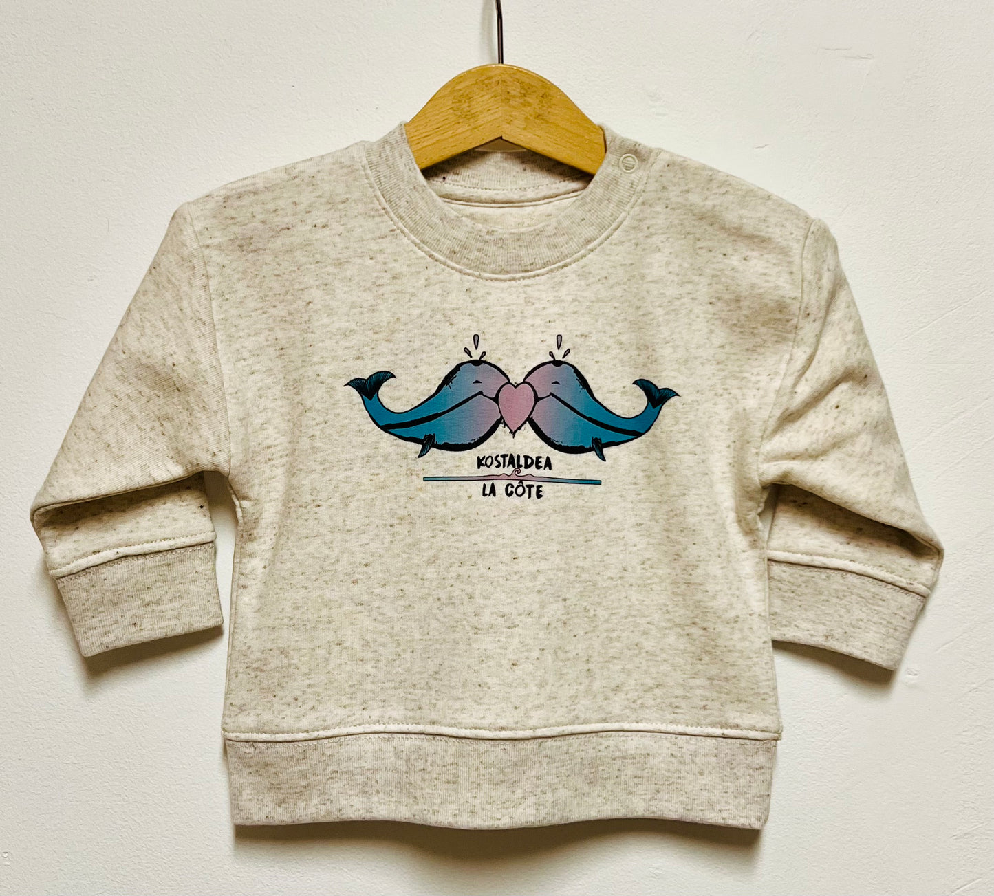 Baby crew neck sweatshirt 🖤KOSTALDEA🖤LA CÔTE🖤