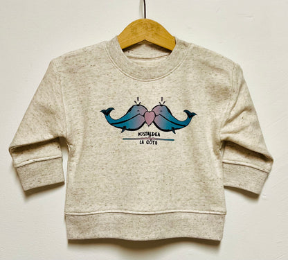 Baby crew neck sweatshirt 🖤KOSTALDEA🖤LA CÔTE🖤