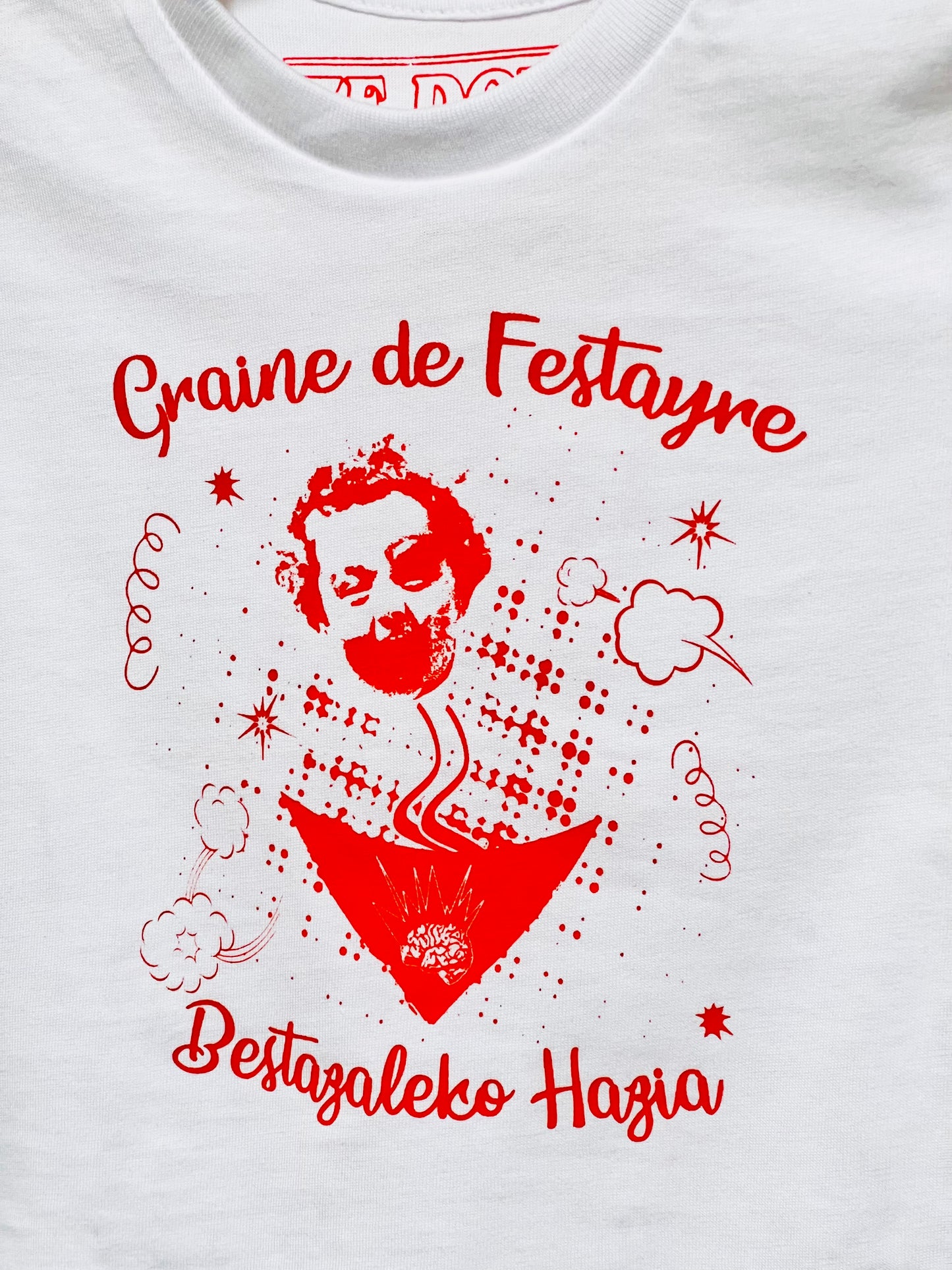 T-shirt manches courtes bébé BESTAZALEKO HAZIA - GRAINE DE FESTAYRE
