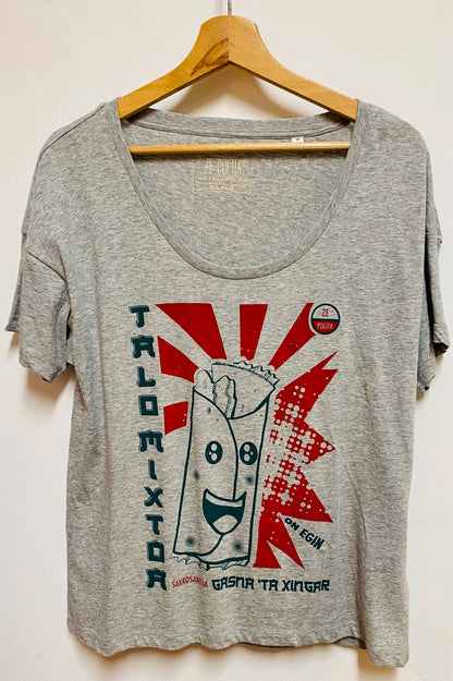 T-shirt col rond décolleté femme - TALO MIXTOA