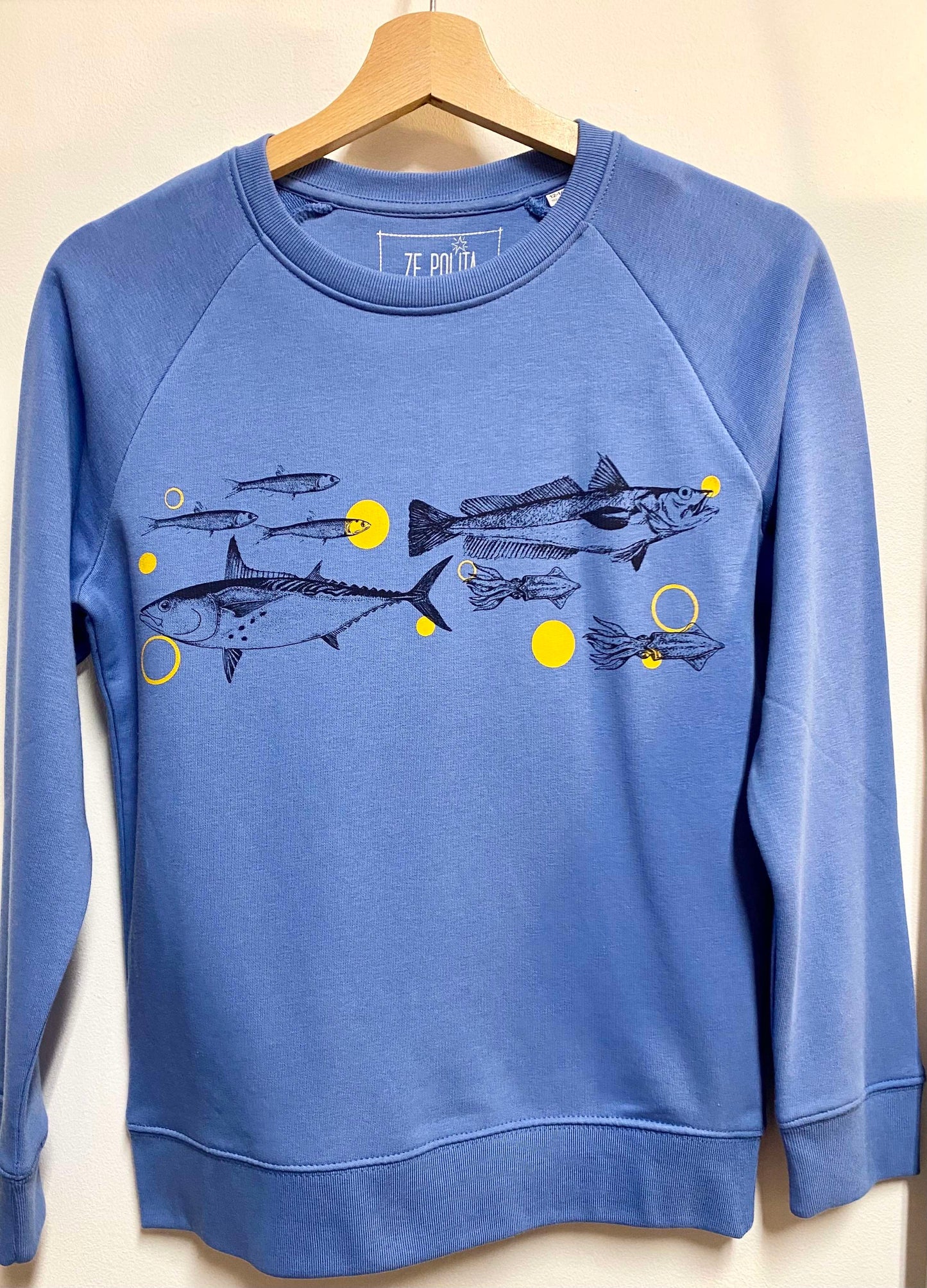 Sudadera de cuello redondo para niños - FRITURA DEL DÍA HOLA 