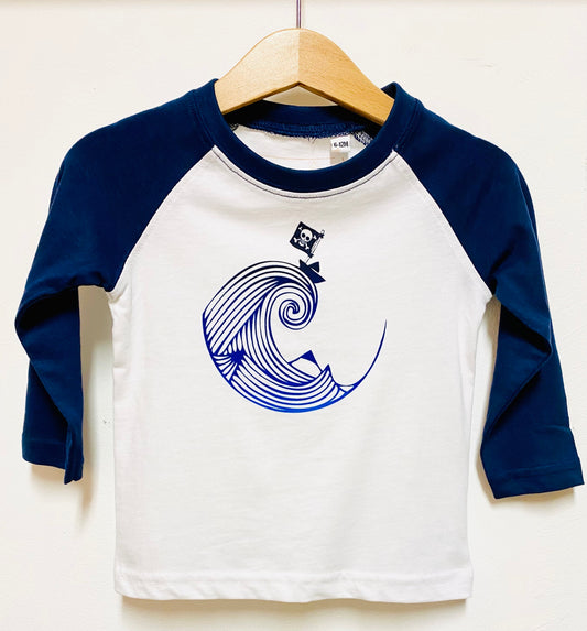 PAPER PIRATE baby long sleeve t-shirt 