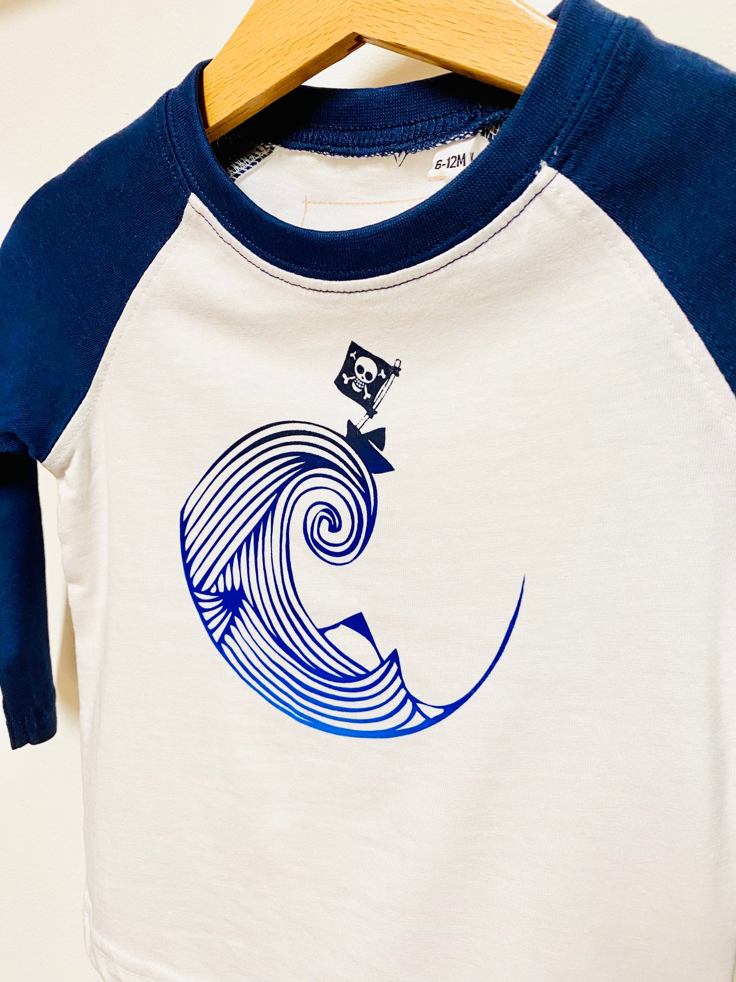 PAPER PIRATE baby long sleeve t-shirt 