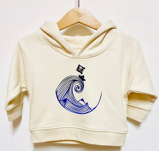PAPER PIRATE baby hoodie