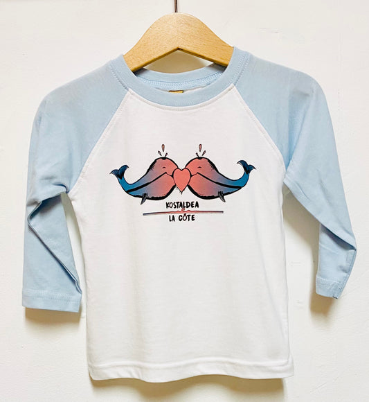 Baby long sleeve t-shirt 🖤KOSTALDEA🖤LA CÔTE🖤 