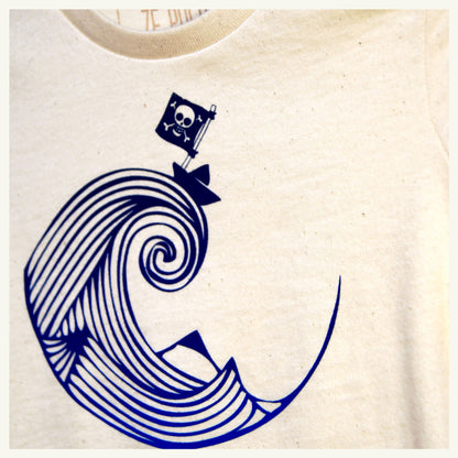 PAPER PIRATE baby short sleeve t-shirt