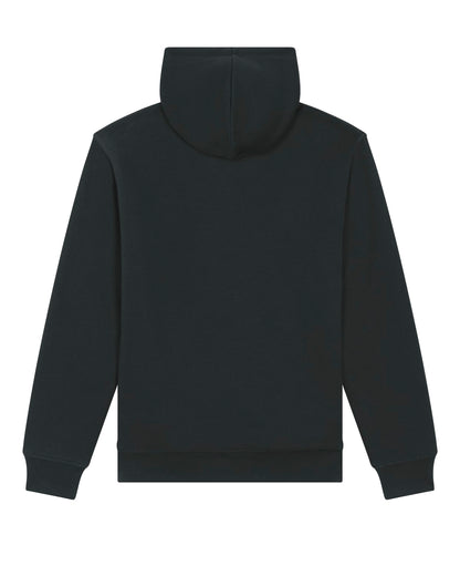 Veste Sweatshirt à capuche UNISEXE entièrement doublée SHERPA _ NOIRE - SUR COMMANDE A PERSONNALISER