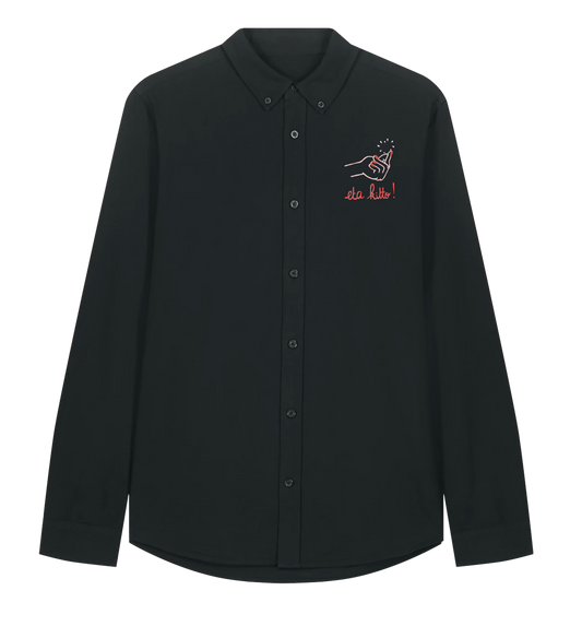 Chemise en coton bio homme - MAITASUNA ETA KITTO !