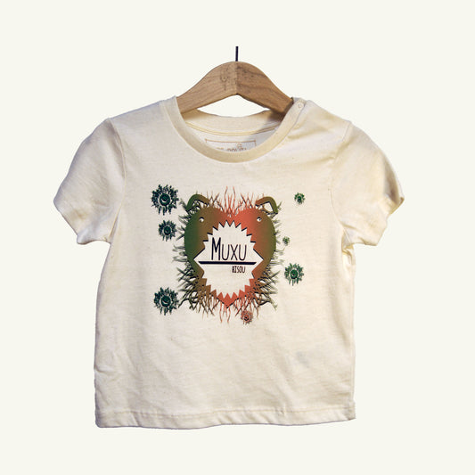 MUXU / BISOU baby short-sleeved T-shirt