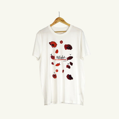 Camiseta de manga corta para hombre - MILESKER/MERCI 