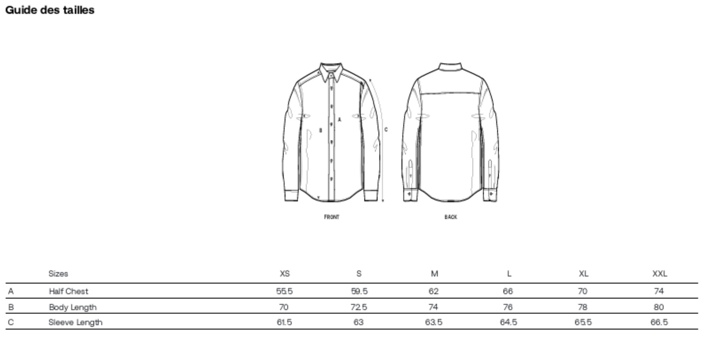 Chemise coupe confortable unisexe - MAITASUNA ETA KITTO