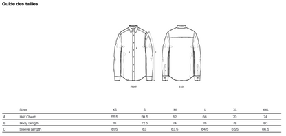Chemise coupe confortable unisexe - MAITASUNA ETA KITTO