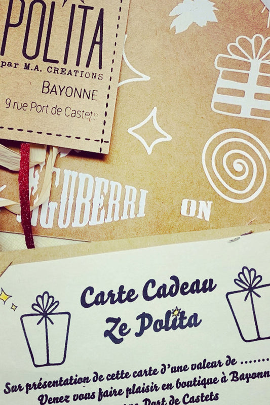 CARTE CADEAU - ZE POLITA