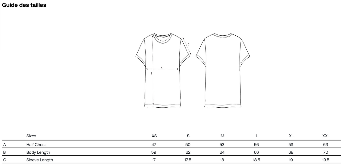 T-shirt femme col rond fluide - MILESKER/MERCI